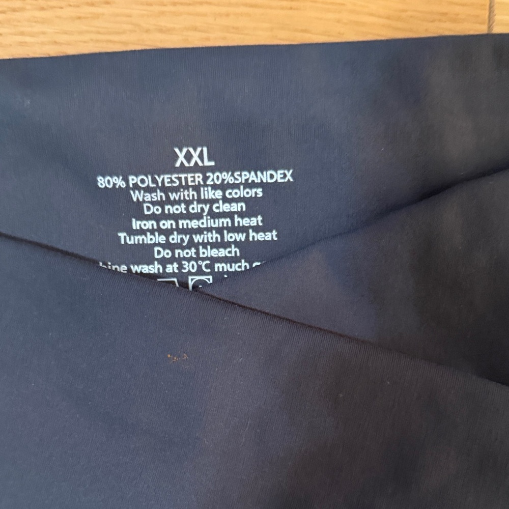 XXL Navy Blue Polyester Spandex Pants
